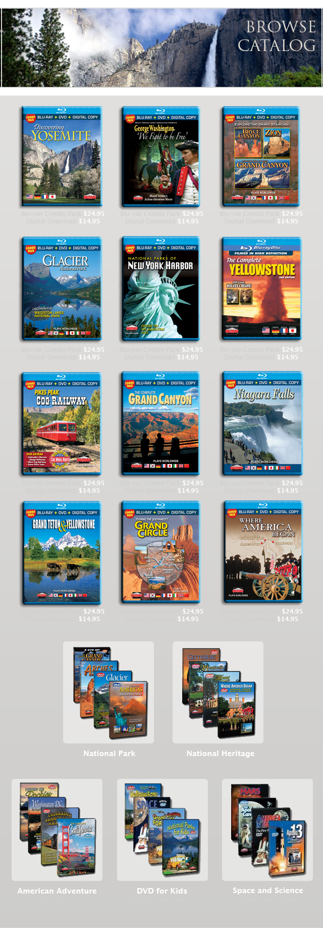 Browse Catalog